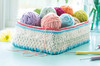 Leisure Arts Overlay Crochet Basket ePattern