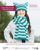 Leisure Arts Beginner Friendly Crochet Sassy But Sweet Hat & Scarf ePattern