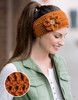 Leisure Arts Messy Bun Hats,Plus! Floral Headwrap Crochet ePattern