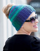 Leisure Arts Messy Bun Hats,Plus! Wide Brim Bun Hat Crochet ePattern