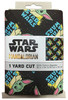 Camelot Cotton Fabrics Star Wars Precut The Child Logo 4pc