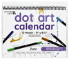 Leisure Arts Dot Art Calendar 8.5"x 11"