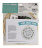 Leisure Arts Kit Embroidery 6" Home Sweet Home