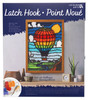 Leisure Arts Latch Hook Kit 24"x 36" Hot Air Balloon