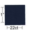 Essentials By Leisure Arts Aida Cloth 22ct Navy 30"x 36"