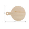 Good Wood By Leisure Arts Circle With Handle Pine 11.25"x 8.75"x 0.75"