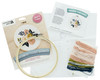 Leisure Arts Kit Embroidery 6" Wildflowers