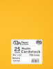 Paper Accents Cardstock 8.5"x 11" Muslin 73lb Banana 25pc