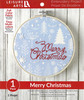 Leisure Arts Kit Embroidery 6" Merry Christmas