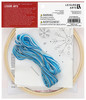 Leisure Arts Kit Embroidery 6" Snow Day