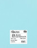 Paper Accents Cardstock 8.5"x 11" Muslin 73lb Arctic Blue 25pc