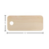 Good Wood By Leisure Arts Set Cutting Board Rectangle With Handle & Rectangle