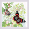 Riolis Cross Stitch Kit Blackwork Joy of Summer