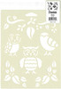 Essentials By Leisure Arts Stencil 7"x 10" Owls