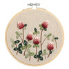 Leisure Arts Kit Embroidery 6" Clover