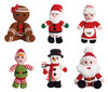 Leisure Arts Crochet Kit Friends Seated Santa