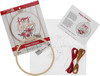 Leisure Arts Embroidery Kit 6" Happy Holidays