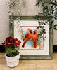 Riolis Cross Stitch Kit Red Cardinals