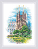 Riolis Cross Stitch Kit Sagrada Familia