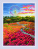 Riolis Cross Stitch Kit Hitachi Seaside Park