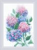 Riolis Cross Stitch Kit Graceful Hydrangeas