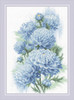 Riolis Cross Stitch Kit Delicate Chrysanthemums