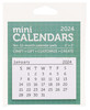 Paper Accents Calendar Mini Tear-Off 3"x 2" 10 Sets 2024