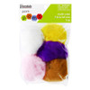 Essentials By Leisure Arts Pom Pom 2.5 inch Multi 5pc
