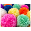 Essentials By Leisure Arts Pom Pom Assorted Sizes Yarn Primary 20pc