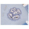 Essentials By Leisure Arts Aida Cloth 14ct Barely Blue 12 inch x 18 inch