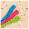 Leisure Arts Kit Wood String Art 9.75 inch x 9.75 inch Hexagon Panel