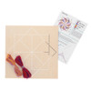 Leisure Arts Kit Wood String Art 9.75 inch x 9.75 inch Square Lotus Panel