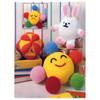 Leisure Arts Even More RolyPoly Toys Ball Bunny Face Crochet ePattern