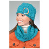 Leisure Arts Crochet Hats Scarves Book