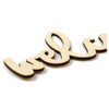 Leisure Arts Wood Words Medium 8.5 inch x 4 inch Welcome