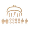 Leisure Arts Wood Mobiles Robot