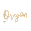 Leisure Arts Wood Words Large Oregon 9 inch x 4.5 inch