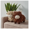 Leisure Arts Crochet Kit Amigurumi Highland Cow Tan