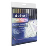 Leisure Arts Dot Art Marker 12pc Neutral