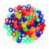 Essentials By Leisure Arts Pony Beads 6mm x 9mm Transparent Mix 750pc