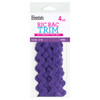 Essentials By Leisure Arts Trim Ric Rac ½ inch Purple 4yd