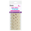 Essentials By Leisure Arts Trim Ric Rac ½ inch Ivory 4yd