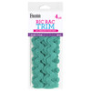 Essentials By Leisure Arts Trim Ric Rac 1116 inch Aqua 4yd