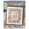 Leisure Arts Herrschners Cross Stitch A To Z Alphabets Book