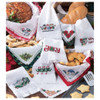 Leisure Arts Stitchery Books Christmas Towels Bread Cloths Book