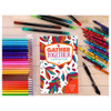 Leisure Arts Color On The Go Gather Together Coloring Book