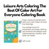 Leisure Arts Color On The Go Love Grows Coloring Book