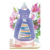 Leisure Arts Knitting Dishcloth Dresses Book