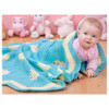 Leisure Arts Bright Baby Blankets Crochet Book