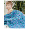Leisure Arts Bright Baby Blankets Crochet Book